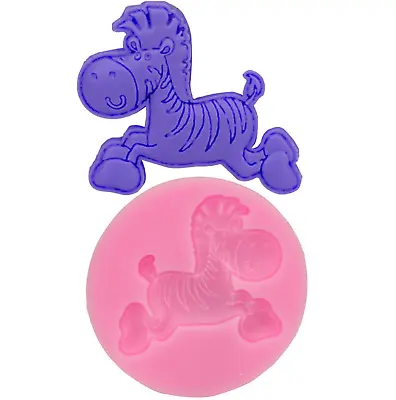 Horse Icing Mould Fondant Mold Cake Topping Sugar Craft Party  Baby Shower • £2.66