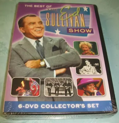 Ed Sullivan: The Best Of The Ed Sullivan Show (DVD 6-Discs 2014) New Unopened! • $19.95