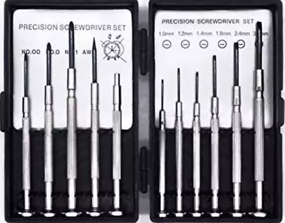 11pc Mini Precision Screwdriver Set Tool Laptop Watches Mobile Repair Micro New • £3.35