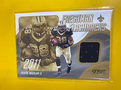 RS2932 2021 Score Freshman Flashback Jerseys #22 Mark Ingram II • $3.95