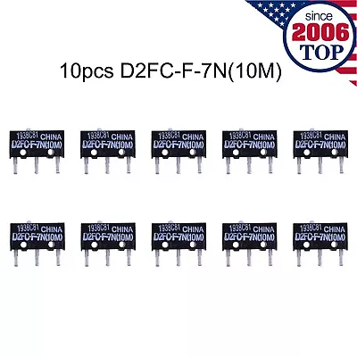 10PCS OMRON Mouse Micro Switch Microswitch D2FC-F-7N(10M) Mouse Button Fretting • $8.59