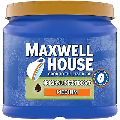 Maxwell House The Original Decaf Medium Roast Ground Coffee (29.3 Oz Canister) • $14.70