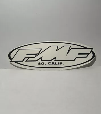 5” FMF Exhaust Vinyl Sponsor Decal Sticker Logo Dirtbike Motorcycle Atv • $5.99