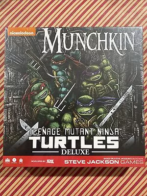 Munchkin Teenage Mutant Ninja Turtles Deluxe - In Shrink • $20