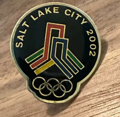 Salt Lake City 2002 Olympic Bid Pin • $5