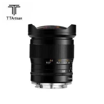 TTArtisan 11mm F2.8 Full Frame Fisheye Lens For Canon EF / Nikon Z Mount • $340.37