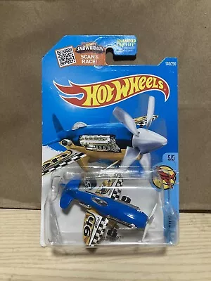 MAD PROPZ 140/250 Blue - Sky Show 5/5 - 2016 Hot Wheels 1:64 HW Airplane • $4