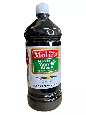 Molina - Mexican Vanilla Blend (Original Recipe) 1 Bottle 33.3 Oz • $19.50