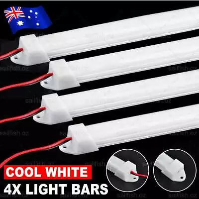 LED Strip Lights Bar Camping Boat Caravan Cool White Car Interior Lamp 12V Light • $13.25