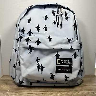 Eastpak Padded Pak National Geographic Penguin Backpack Rucksack New W/Tags • £59.95