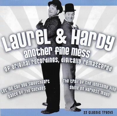 LAUREL & HARDY - Another Fine Mess - CD Audio Book - 22 Original Recordings • £7.99
