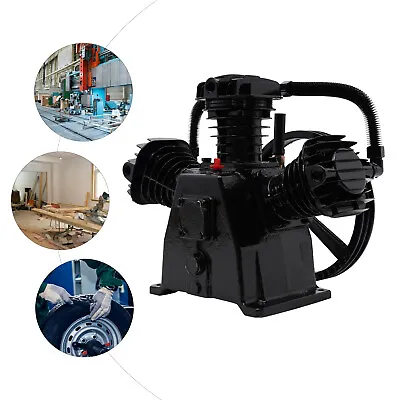 5HP 13CFM W Style 3 Cylinder Electric Air Compressor Pump Motor Head 1-Stage NEW • $211.85