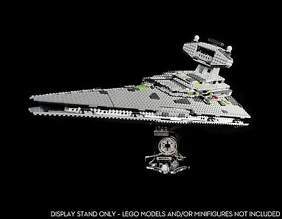 Display Stand 3D Angled For Lego 6211-75055 Star Destroyer -Imperial (A1037) • $35.96