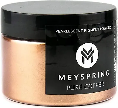 MEYSPRING Pure Copper Mica Powder For Epoxy - Resin Color Pigment - Resin Dye  • $13.99