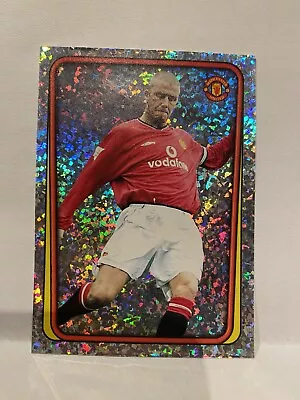 MERLIN FA PREMIER LEAGUE 2001 DAVID BECKHAM MultiColoured Foil Man. United #203 • £6