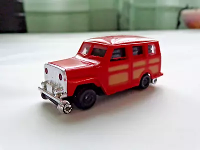 Bachmann  Inspector Car  TRACKTER Red Jeep N Gauge (Untested) • $7.99