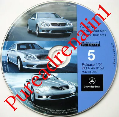 00 01 2002 Mercedes E320 E430 E55 Amg Navigation Disc Cd Midwest Il In Oh Wi Mi • $42