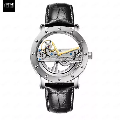 Original Hollow Watch Luxury Swiss Men Automatic Mechanical Tourbillon Watches • $59.98