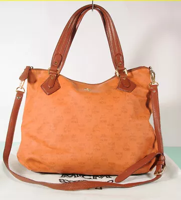 MCM Visetos Cross Shoulder Bag Authentic + Dust Bag • $59.99