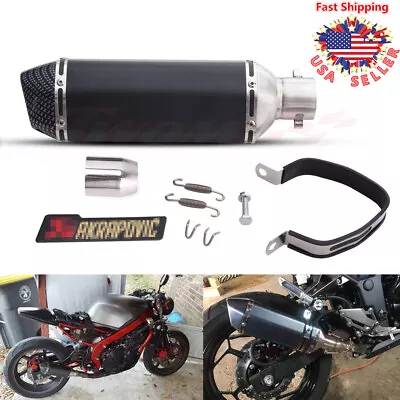 38-51mm Motorcycle ATV Exhaust Muffler Pipe DB Killer Slip On Universal Custom • $44.13