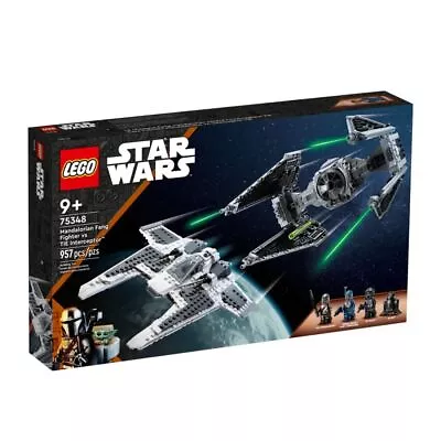 LEGO Star Wars Mandalorian Fang Fighter Vs. TIE Interceptor (75348) • $158.76