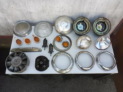 $112.44 • Buy Bundle Old Car Parts Motorradteile Lamp Solenoid Indicator Vintage Car GDR