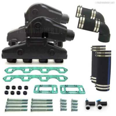 $1252.46 • Buy OMC Ford 302 351 V8 Marine Exhaust Manifold Center Rise Conversion Kit