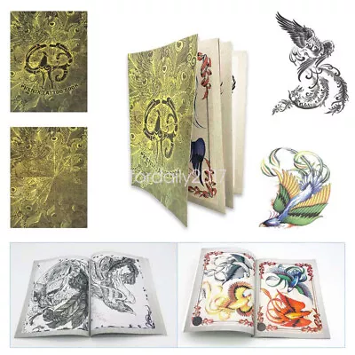 £12.95 • Buy A4 Professiona Phoenix Tattoo Art Design Flash Manuscript Sketch Book Supply