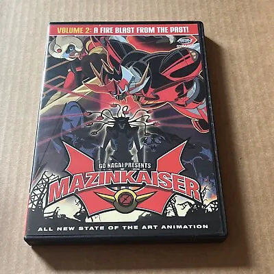 Mazinkaiser Vol. 2: A Fire Blast From The Past (DVD 2003) ADV Films RARE OOP • $29.99