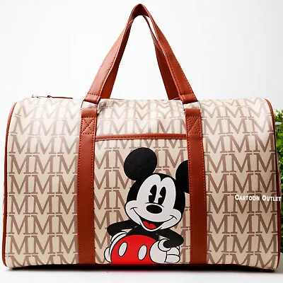 Disney Mickey Mouse 16  Weekender Bag Overnight Travel Duffle Bag Dance Tote • $63