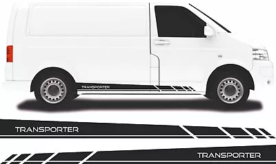 Vw Transporter Side Stripes For Swb T4t5t6 -  Volkswagen Vw Stickers/graphics • $24.87