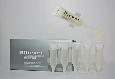 Hair Loss Shock Treatment With Plant Placenta 10 Ampoules Vials Anti Hair Loss • £19.95