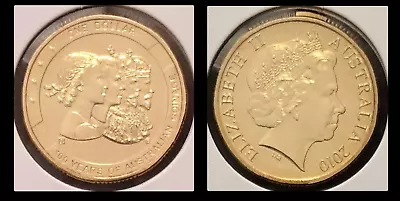 2010 - 1 Dollar 100 Years Of Australian Coinage RAM Coin - Mintmark D - Unc • $18.50
