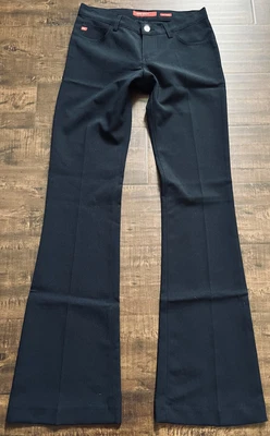 £24.34 • Buy NWOT MISS SIXTY Women’s Pants LOW TOMMY FLARE Leg Stretch Zip Fly Sz 28 LONG