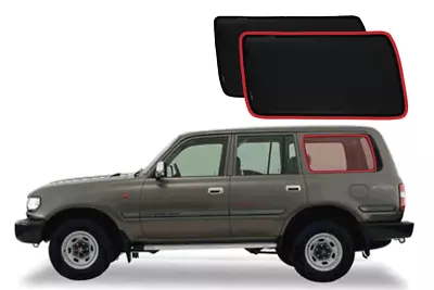 Snap Shades For Toyota LandCruiser 80 Series Port Window Shades (J80; 1990-1997) • $79