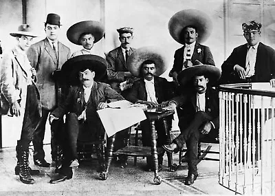 Zapata Emiliano Zapata (AND STAFF) POSTER 24 X 36 INCH Mexico History Revolution • $23.99