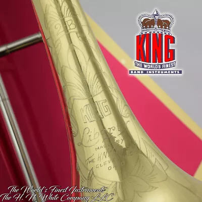 1946 Vintage King H. N. White 2B Liberty Trombone  Super Slide SN: 282041 • $2299