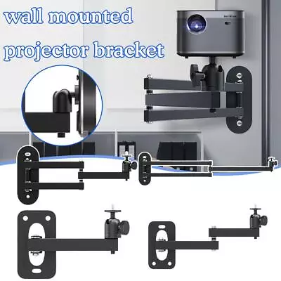 Universal Projector Ceiling Wall Mount Bracket Aluminium 3KG Capacity Fast • £20.43