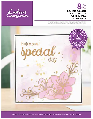 £4.75 • Buy Crafters Companion Outline Floral Stamp Collection - 6  X 4 