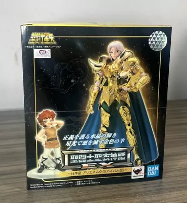 Saint Seiya Myth Cloth EX Aries Mu Revival Ver. Action Figure Bandai • $200