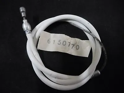 Vintage Raleigh Or Phillips Bicycle Brake Cable Rear White RIBBED 51cm/ 61cm NOS • $32.55