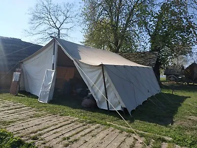 Camping Tent Anthonius Roman Military 6x6 M Water Proof Tent Camping LARP Event • $1671.99