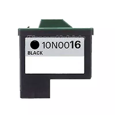 Remanufactured 10N0016 For Lexmark #16 BLACK Ink X1100 Z640LA Z601 Z640 Z23e Z24 • $12.99