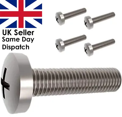 £3.95 • Buy 4X M8 45MM Screws Bolts For Most SAMSUNG Televisions TV Wall Mount Bracket