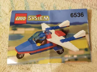 Lego Classic Town Airport 6536 Aero Hawk Building Set 24 • $14