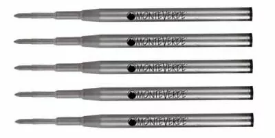 5 - Monteverde Ballpoint Pen Refills For Montblanc Pens M13 M14 Bulk Packed • $16.95