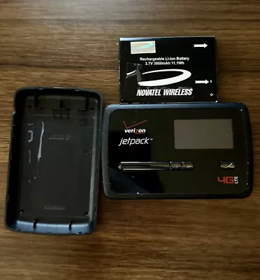 Novatel Verizon JetPack MiFi 4620LE 4G LTE Mobile Hotspot W/ BATTERY READ • $8.99