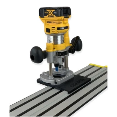 £22 • Buy Guide Rail Adapter Dewalt DCW600 DWP611 Router Plunge Base To Dewalt Track