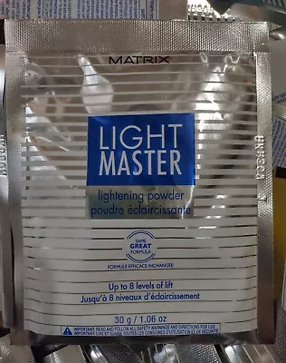 Lot Of 58- MATRIX Light Master Lightening Powder Packs Up To 8 Levels 1.06oz/30g • $179.95