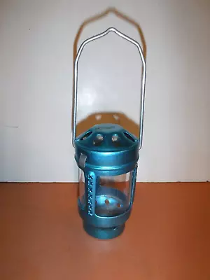 Vintage Tyrol ? Light Hanging Candle Lantern Camping Japan Aluminum Glass • $12.95